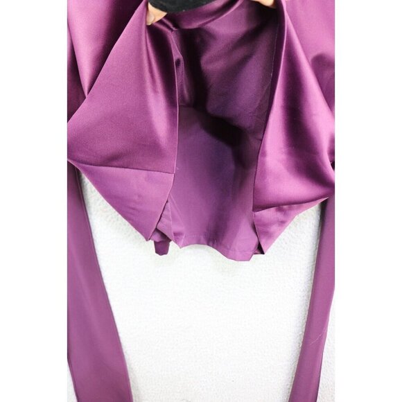 Bill Levkoff Purple Strapless Evening Dress-Size 4-Event-Pockets - Picture 3 of 14